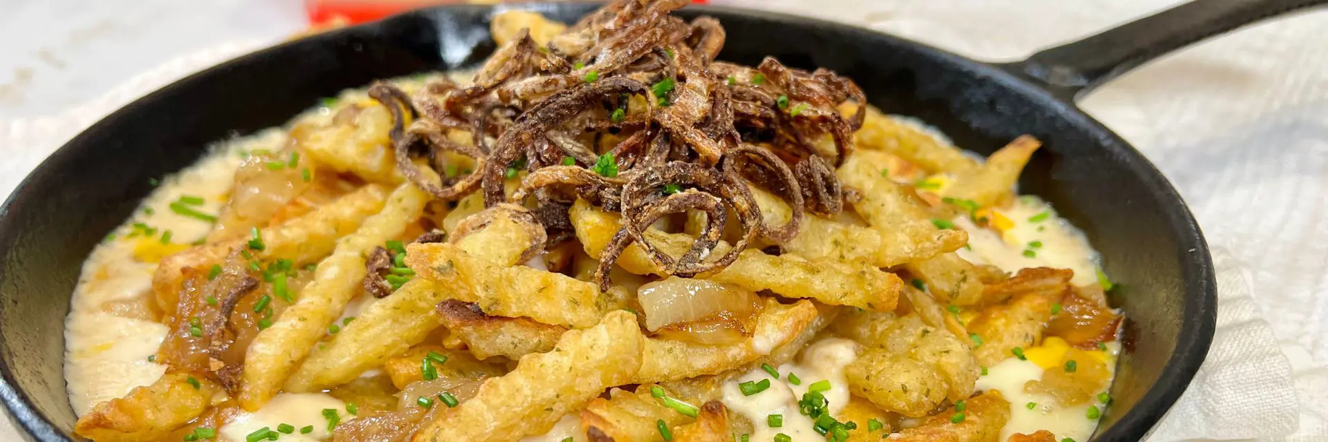 Garlic & Herb Au Gratin Crinkle Fries