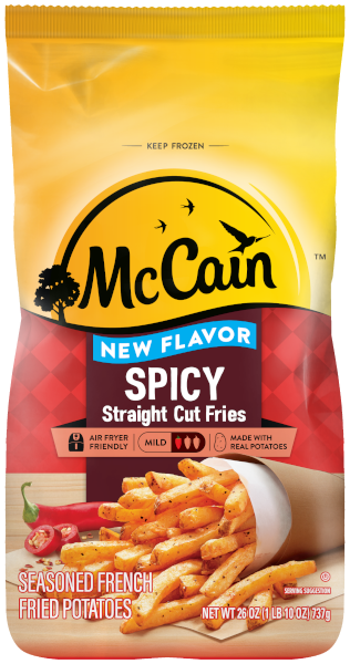 Spicy Straight Cut Fries