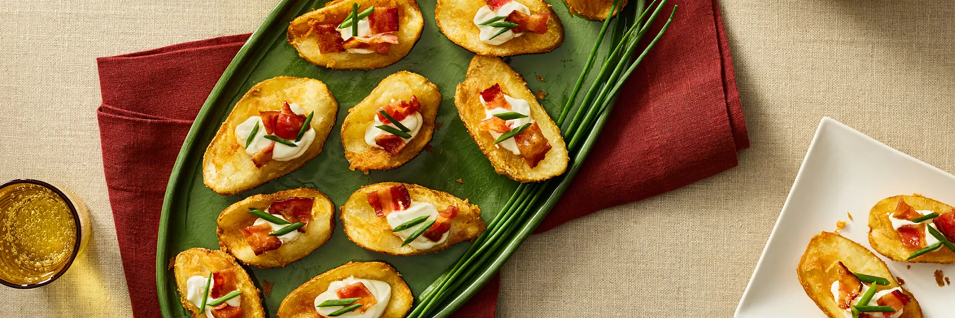 Maple Bacon Loaded Potato Slices