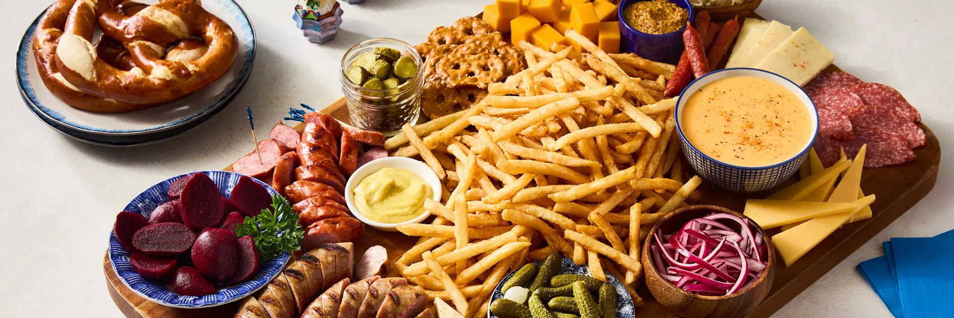Oktoberfest Charcuterie Fry Board