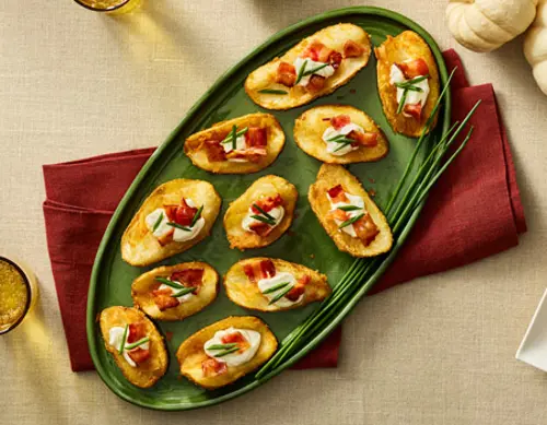 Maple Bacon Loaded Potato Slices