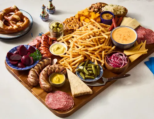 Oktoberfest Charcuterie Fry Board
