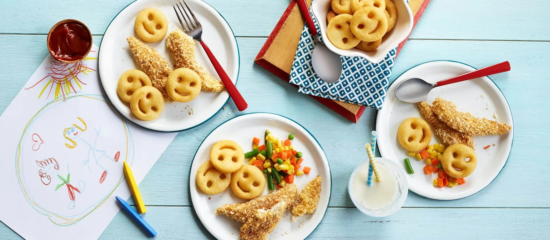 Happy Fingers served with Smiles®