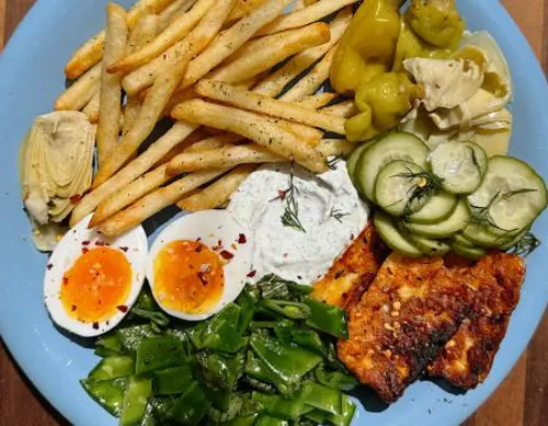 Savory Plate with McCain Craft Beer Battered Fries