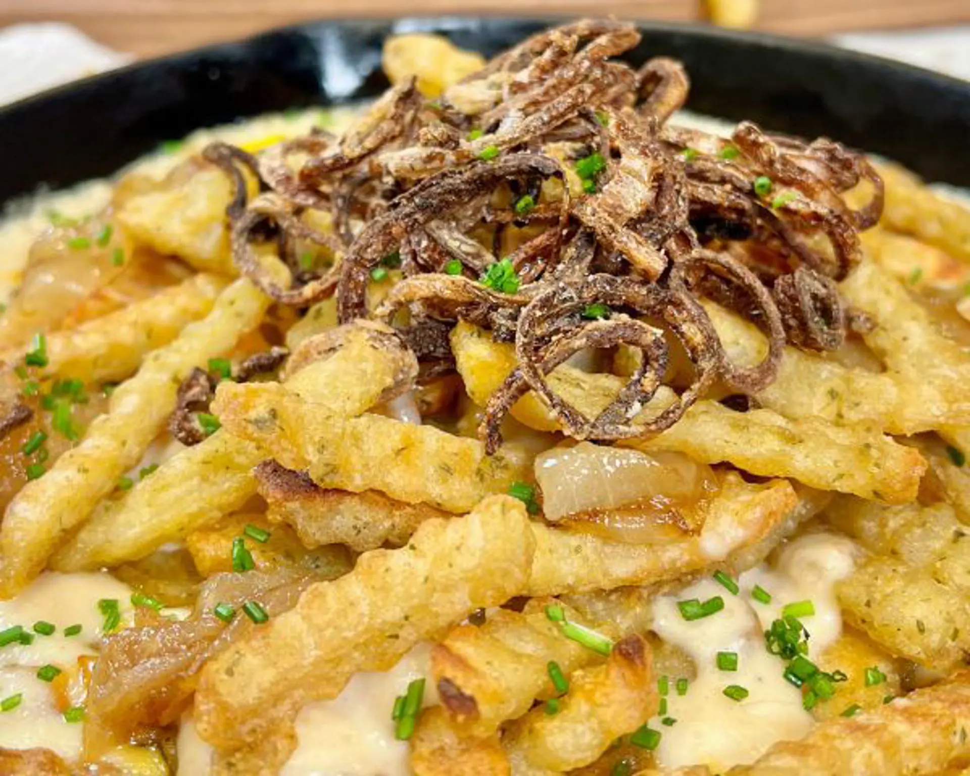 Garlic & Herb Au Gratin Crinkle Fries