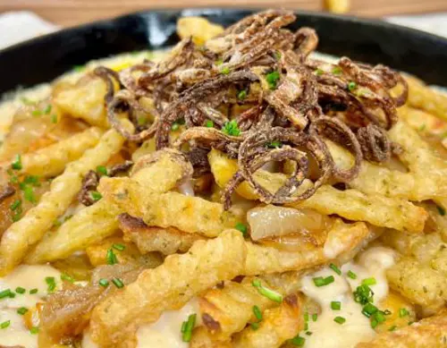 Garlic & Herb Au Gratin Crinkle Fries