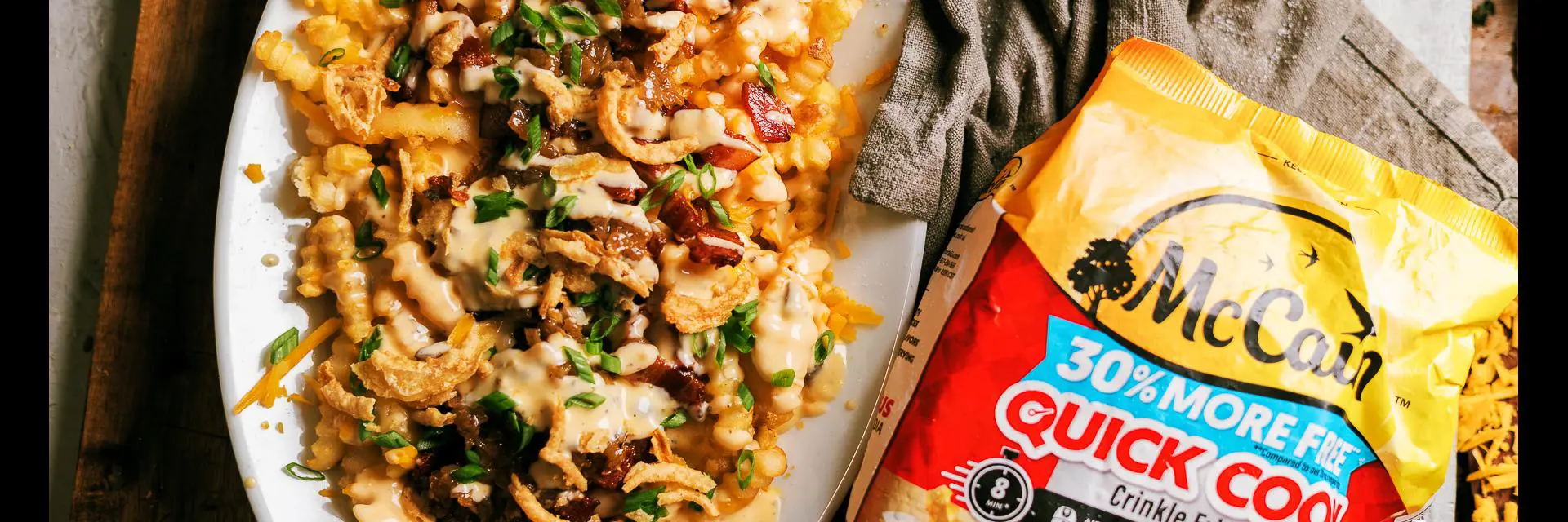 Cheesy Potato “Casserole” Fries