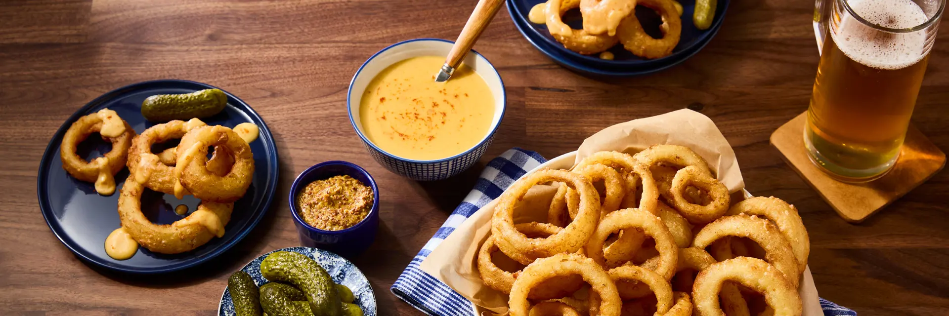Bavarian Beer Hall Onion Rings