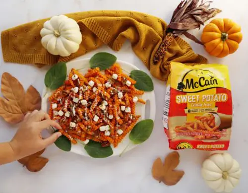 Friesgiving Sweet Potato Casserole Fries